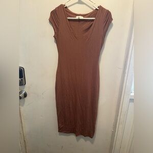 Elegant‎ Brown Dress